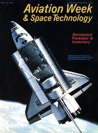 Aviation Week & Space Technology March 1984 magazine back issue cover image
