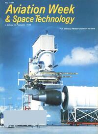 Aviation Week & Space Technology May 1984 magazine back issue cover image
