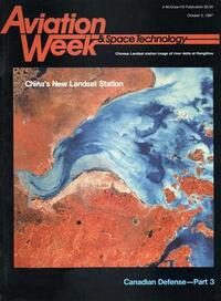 Aviation Week & Space Technology October 1987 Magazine Back Copies Magizines Mags