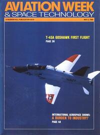 Aviation Week & Space Technology May 1988 magazine back issue cover image