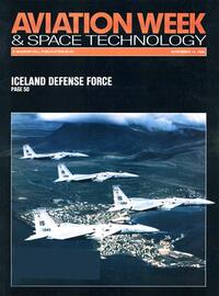 Aviation Week & Space Technology November 1988 magazine back issue cover image
