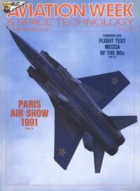 Aviation Week & Space Technology July 1991 Magazine Back Copies Magizines Mags