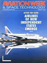 Aviation Week & Space Technology February 1994 magazine back issue cover image