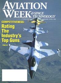 Aviation Week & Space Technology June 1996 Magazine Back Copies Magizines Mags