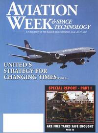 Aviation Week & Space Technology July 1997 magazine back issue cover image