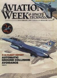 Aviation Week & Space Technology February 1999 Magazine Back Copies Magizines Mags