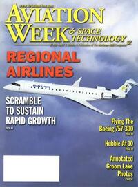 Aviation Week & Space Technology May 2000 magazine back issue cover image