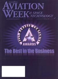 Aviation Week & Space Technology June 2001 magazine back issue cover image