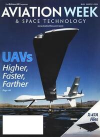 Aviation Week & Space Technology March 2003 magazine back issue cover image