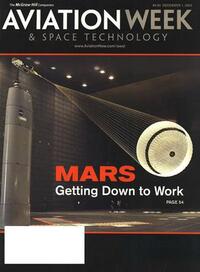 Aviation Week & Space Technology December 2003 magazine back issue cover image