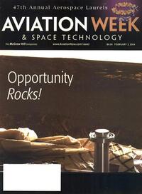 Aviation Week & Space Technology February 2004 Magazine Back Copies Magizines Mags