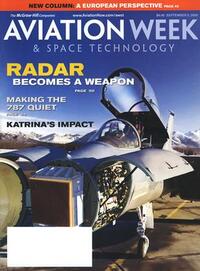 Aviation Week & Space Technology September 2005 Magazine Back Copies Magizines Mags
