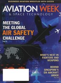 Aviation Week & Space Technology October 2007 magazine back issue cover image