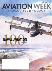 Aviation Week & Space Technology April 2011 magazine back issue cover image