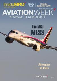 Aviation Week & Space Technology February 2017 magazine back issue cover image