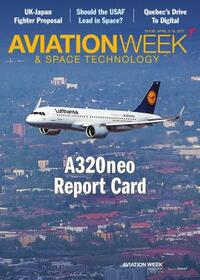 Aviation Week & Space Technology April 2017 magazine back issue cover image