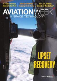 Aviation Week & Space Technology August 2017 magazine back issue cover image
