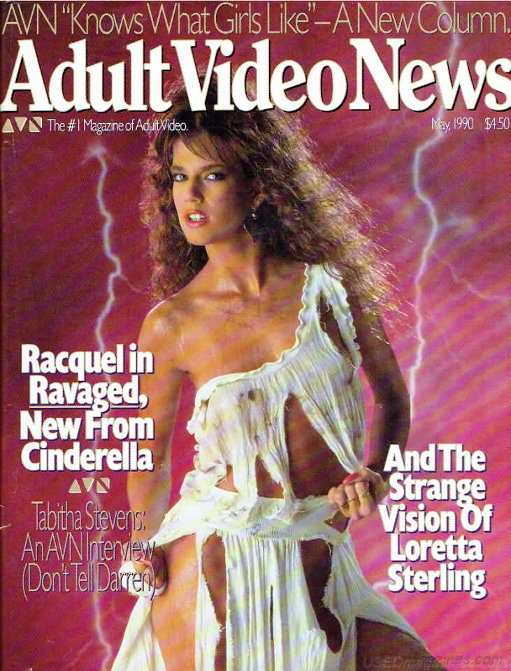 AVN (Adult Video News) May 1990 magazine back issue AVN (Adult Video News) magizine back copy 