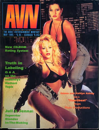 AVN (Adult Video News) May 1995 magazine back issue AVN (Adult Video News) magizine back copy 