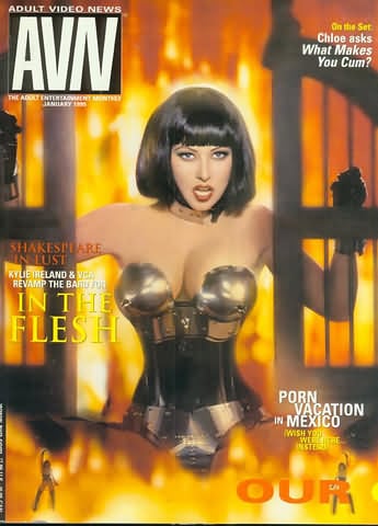 AVN (Adult Video News) January 1999 magazine back issue AVN (Adult Video News) magizine back copy 