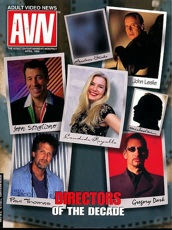 AVN (Adult Video News) April 1999 magazine back issue AVN (Adult Video News) magizine back copy 