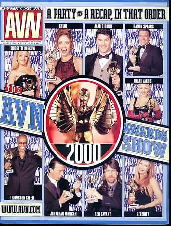 AVN (Adult Video News) March 2000 magazine back issue AVN (Adult Video News) magizine back copy 