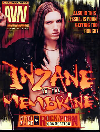 AVN (Adult Video News) April 2000 magazine back issue AVN (Adult Video News) magizine back copy 