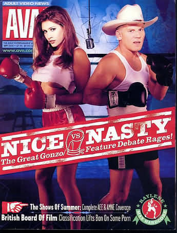 AVN (Adult Video News) September 2000 magazine back issue AVN (Adult Video News) magizine back copy 