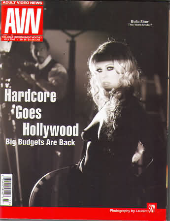 AVN (Adult Video News) July 2005 magazine back issue AVN (Adult Video News) magizine back copy 