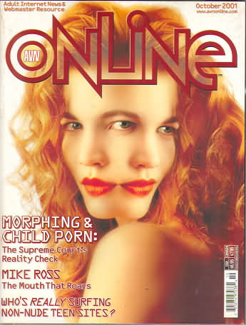 AVN Online October 2001, , Morphing & Child Porn: The Supreme Court's Reality Check