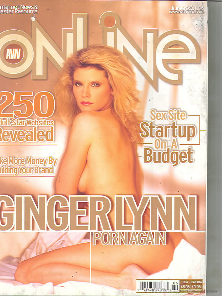 AVN Online June 2002 magazine back issue AVN Online magizine back copy 