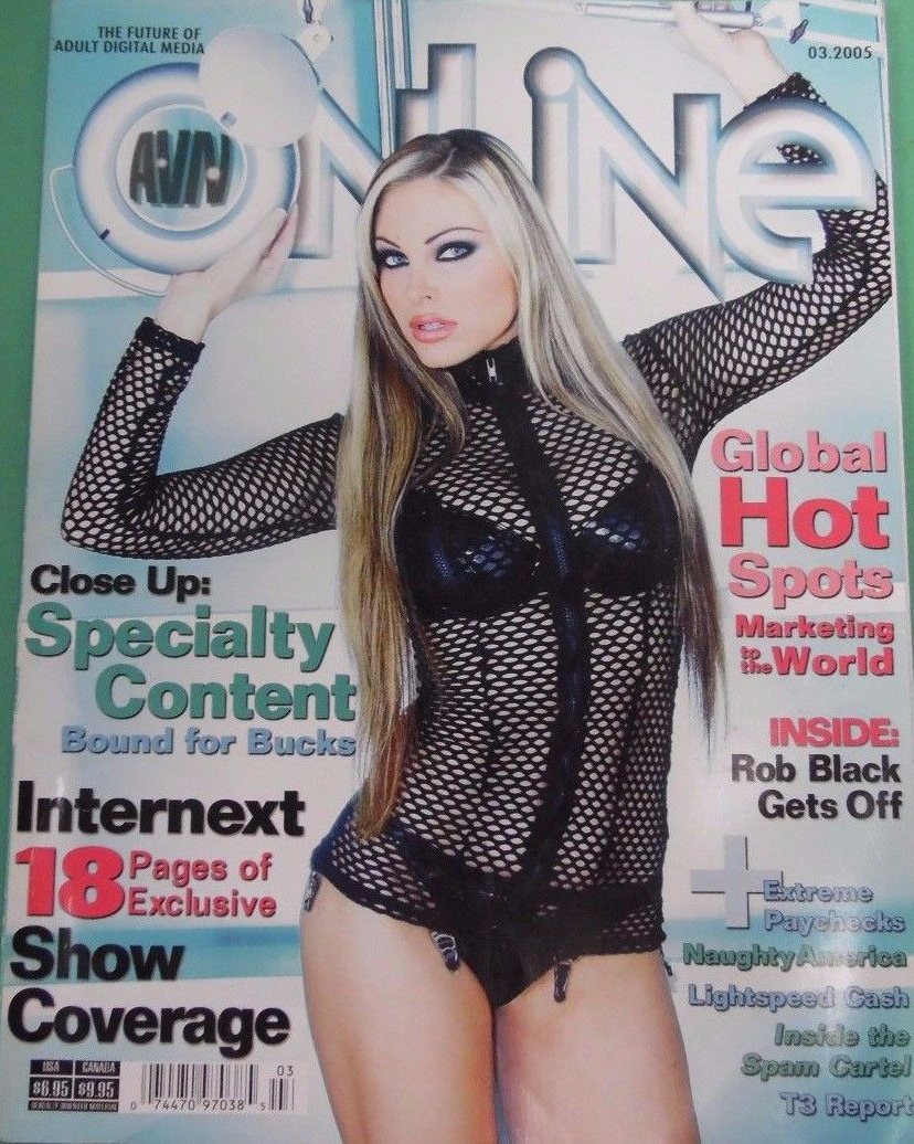 AVN Online March 2005 magazine back issue AVN Online magizine back copy 