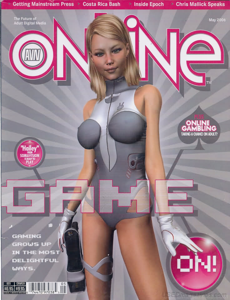 AVN Online May 2006 magazine back issue AVN Online magizine back copy 