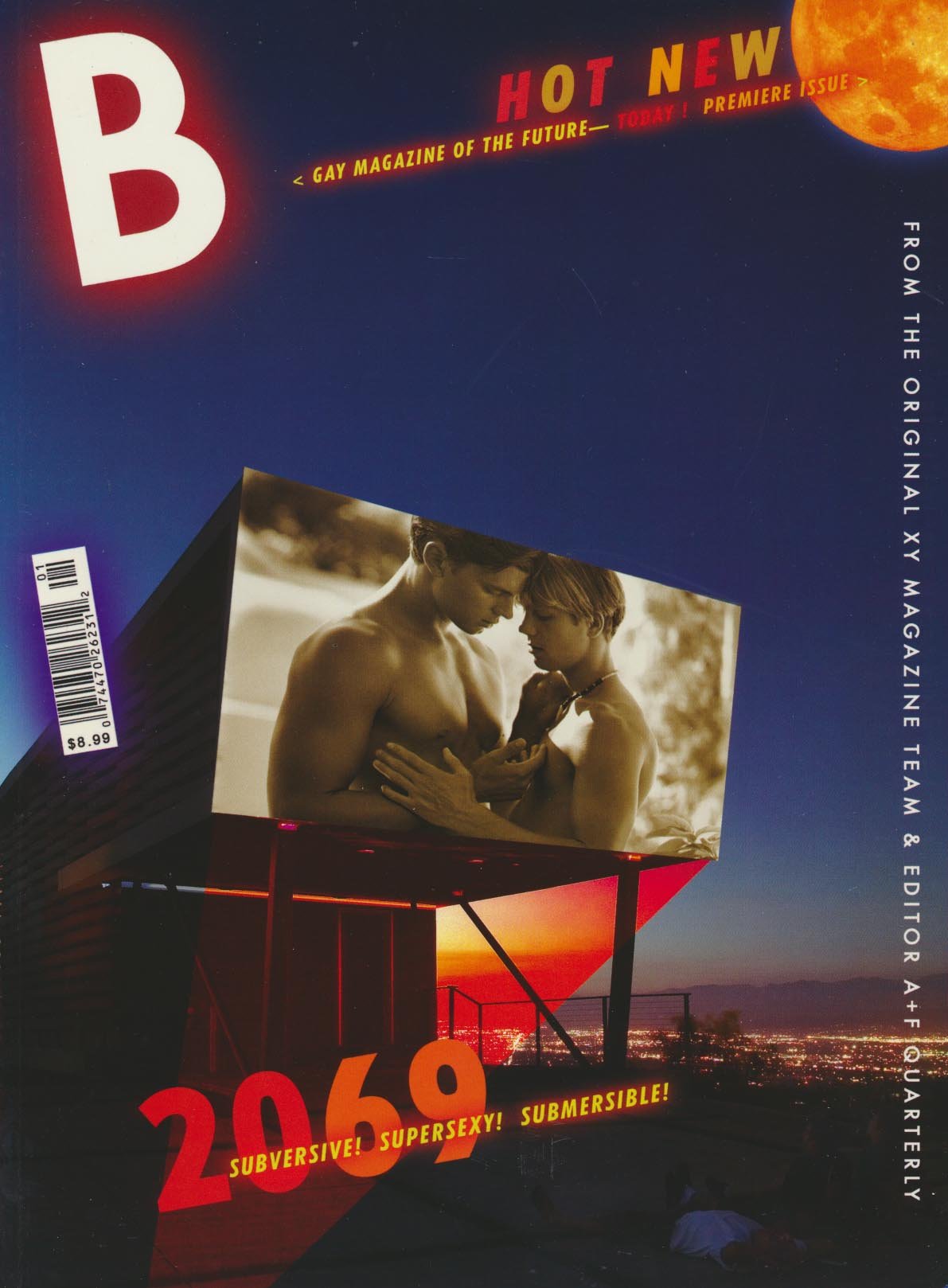 B # 1, Premiere magazine back issue B magizine back copy 