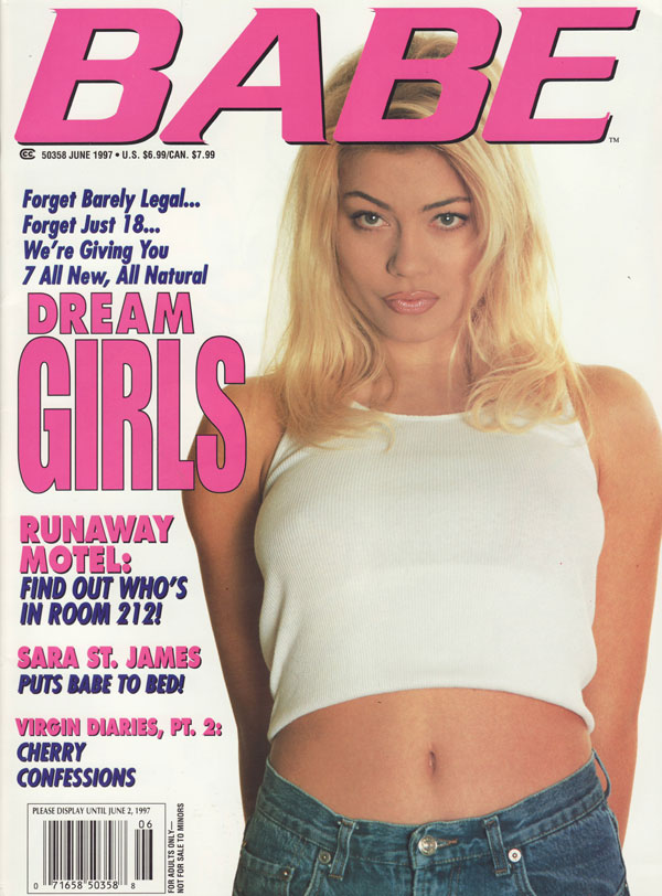 Babe June 1997 magazine back issue Babe magizine back copy babe magazine back issues xxx explicit horny nude pictorials raunchy women naked horny babes fucking