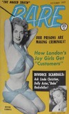 Bare October 1955 magazine back issue cover image