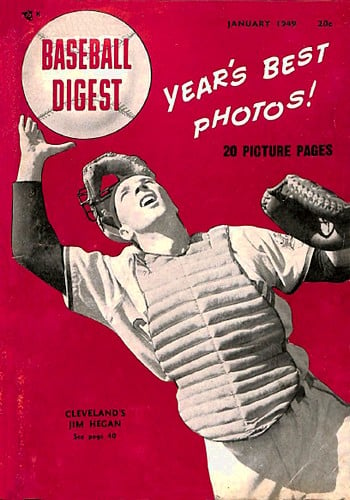 Baseball Digest Magazine Back Issues Year 1949 Archive