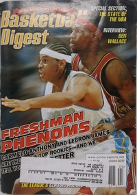 Basketball Digest April 2004 magazine back issue