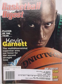 Basketball Digest August 2004 magazine back issue