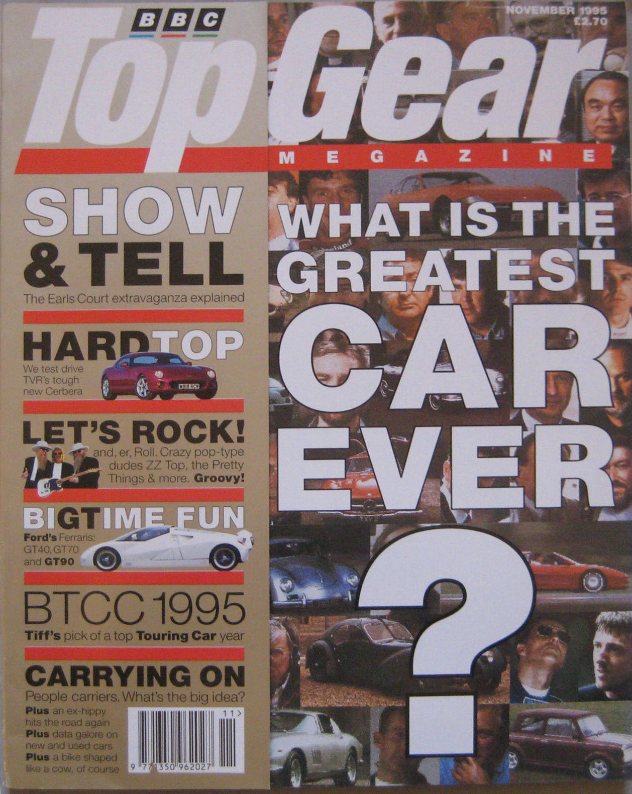 BBC Top Gear November 1995, , Show & Tell The Earl Court Extravaganza Explained