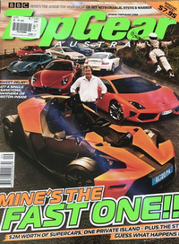 Taylor Charly magazine cover appearance BBC Top Gear September 2008