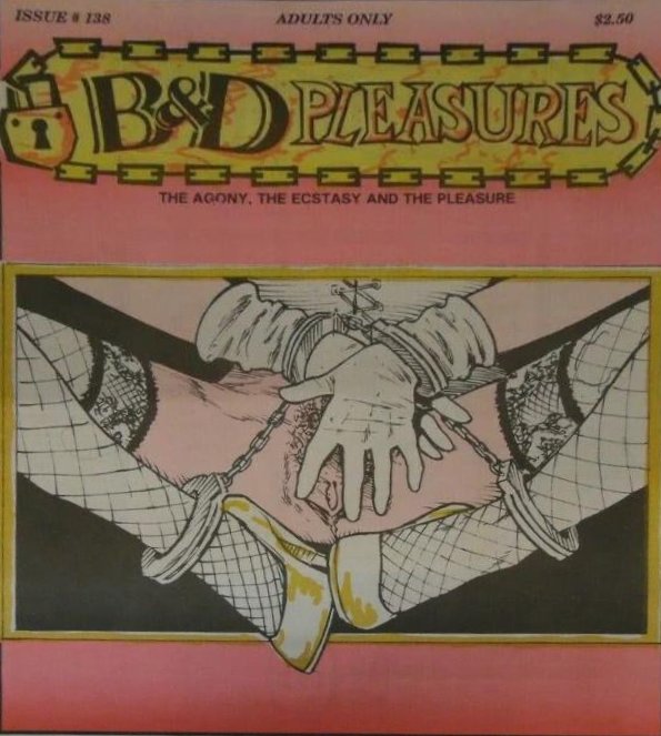 B&D Pleasures # 138 magazine back issue B&D Pleasures magizine back copy 