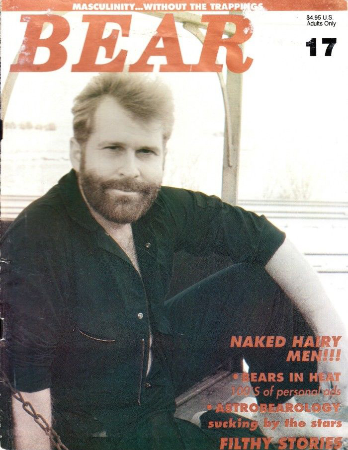 Bear # 17 magazine back issue Bear magizine back copy 
