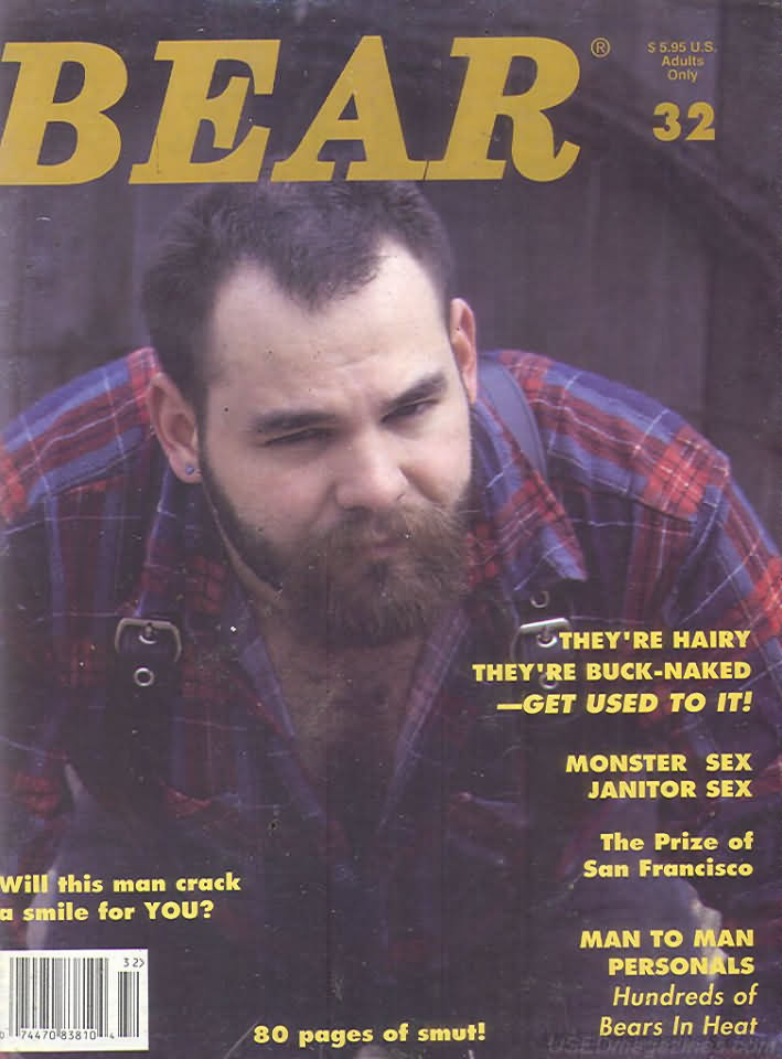 Bear # 32 magazine back issue Bear magizine back copy 