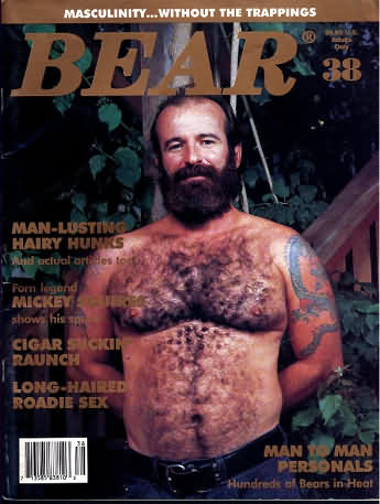Bear # 38 magazine back issue Bear magizine back copy 