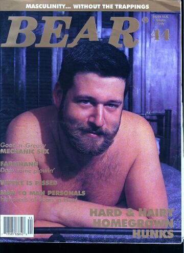 Bear # 44 magazine back issue Bear magizine back copy 