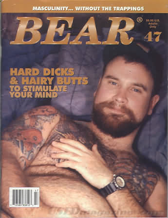 Bear # 47 magazine back issue Bear magizine back copy 