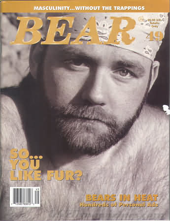 Bear # 49 magazine back issue Bear magizine back copy 
