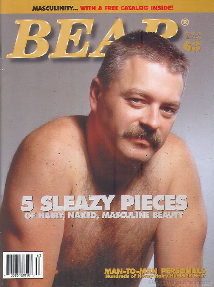 Bear # 63 magazine back issue Bear magizine back copy 