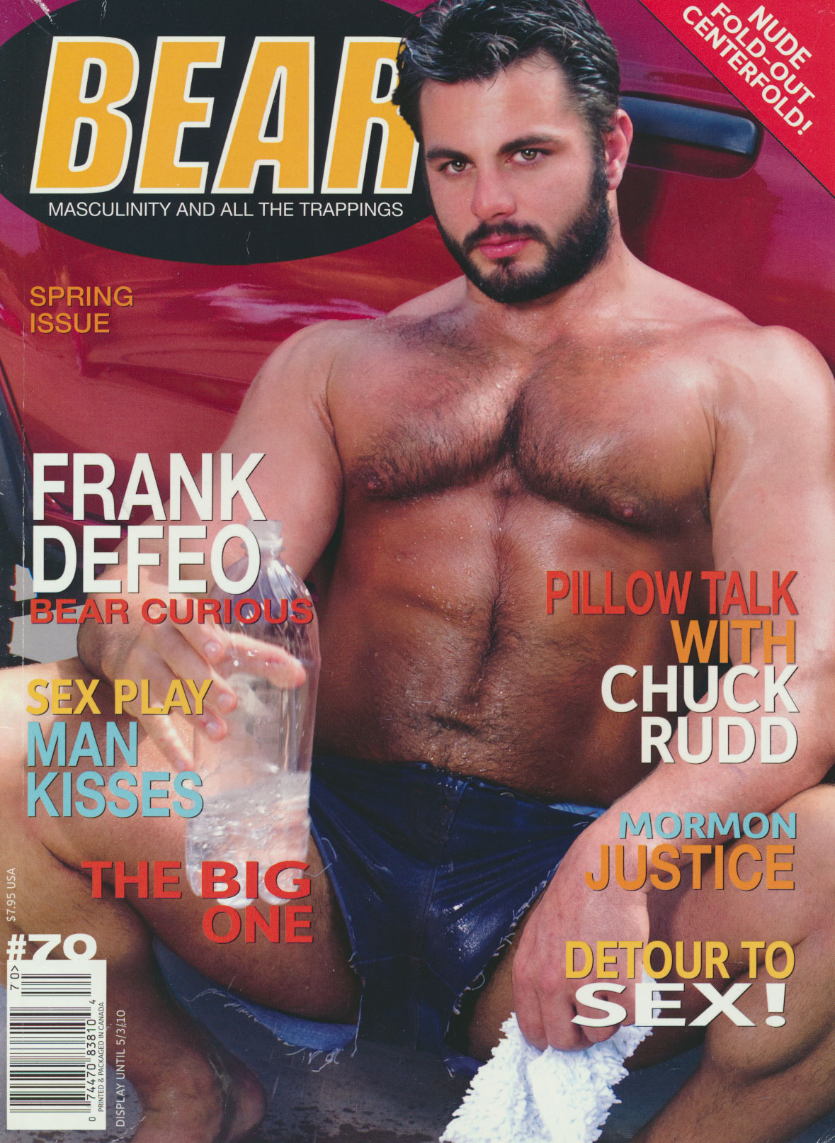 Bear # 70, Spring 2010 magazine back issue Bear magizine back copy 